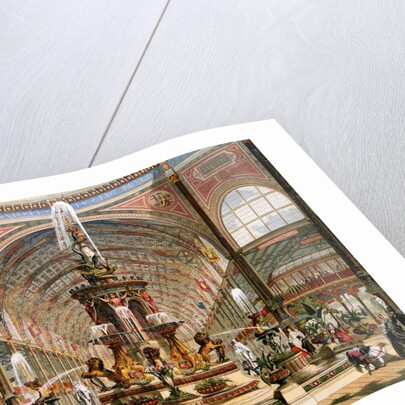 Interior of the Crystal Palace during the International Exhibition, 1862 by Anonymous