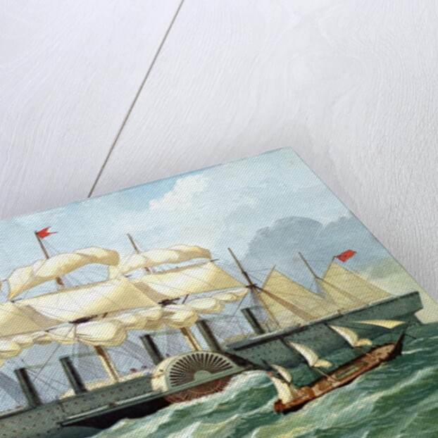 IK Brunel's steam ship 'Great Eastern' by Anonymous