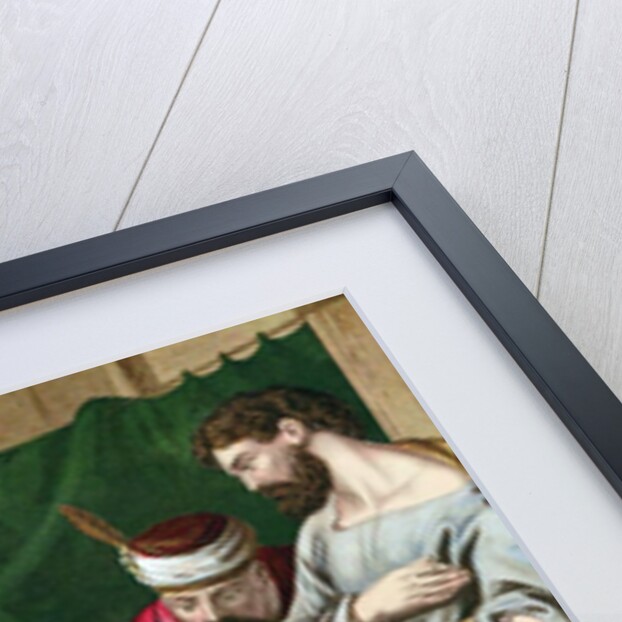 The Magi presenting their gifts to the infant Jesus by Anonymous