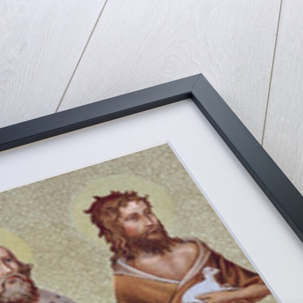 Wilton Diptych with Richard II and Saints by Anonymous