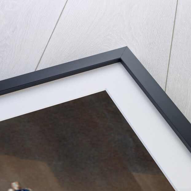 Queen Victoria on her throne by Anonymous