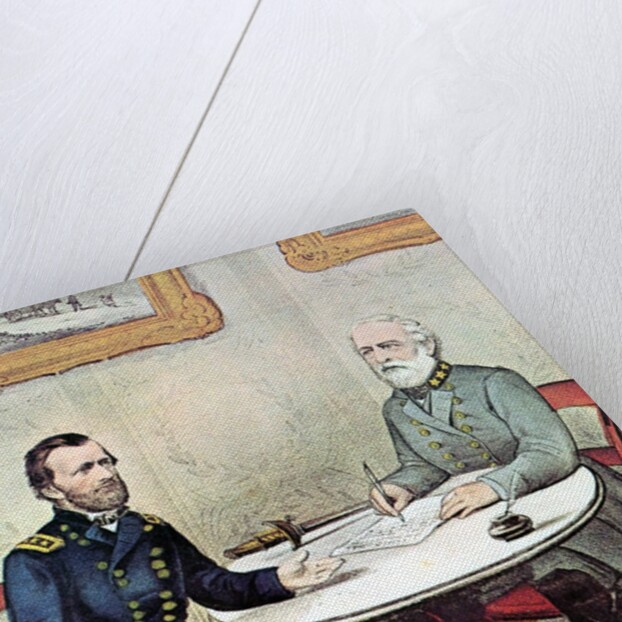 Meeting of Generals Grant and Lee by Anonymous