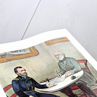 Meeting of Generals Grant and Lee by Anonymous
