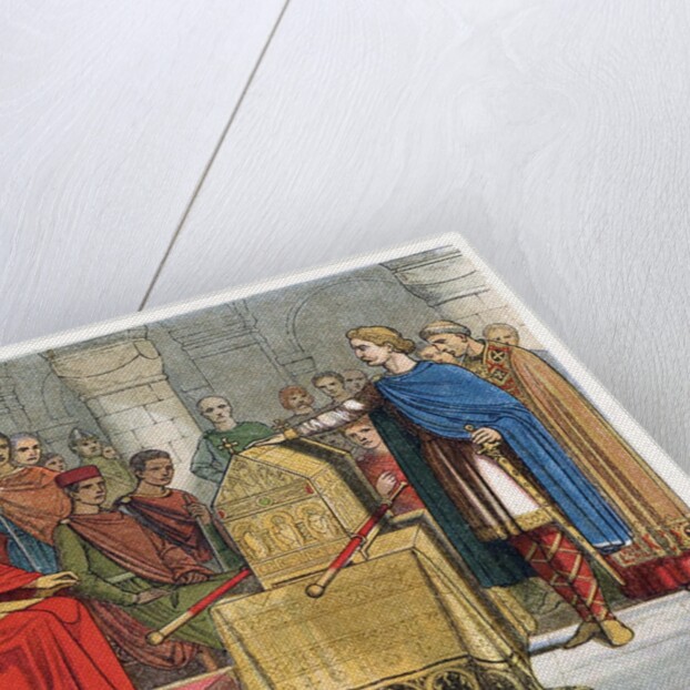 Harold II swearing fidelity to Duke William of Normandy, 1066 by Anonymous