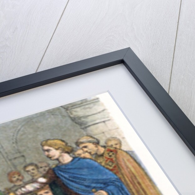 Harold II swearing fidelity to Duke William of Normandy, 1066 by Anonymous