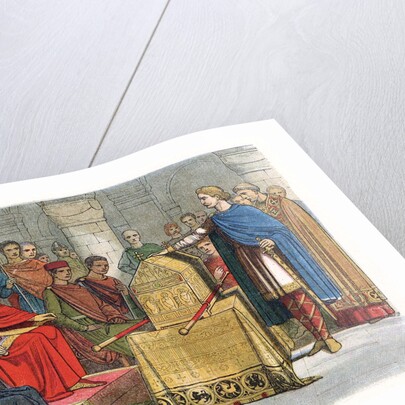 Harold II swearing fidelity to Duke William of Normandy, 1066 by Anonymous