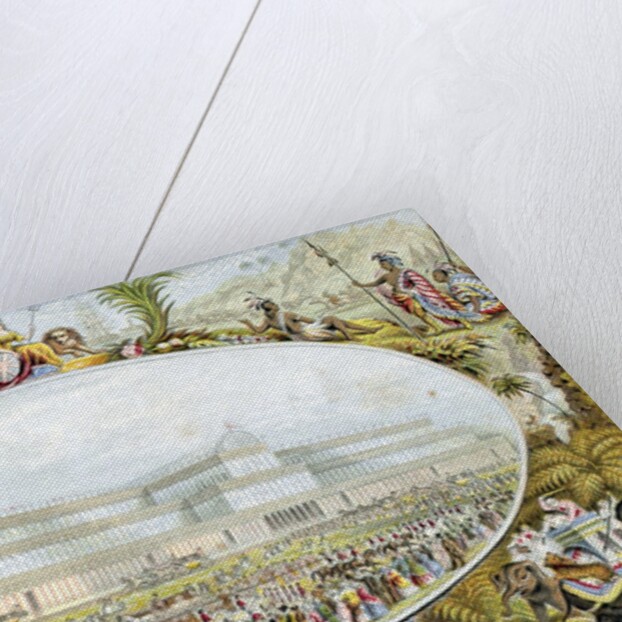 Queen Victoria arriving to open the Great Exhibition at the Crystal Palace, London, 1851 by Anonymous