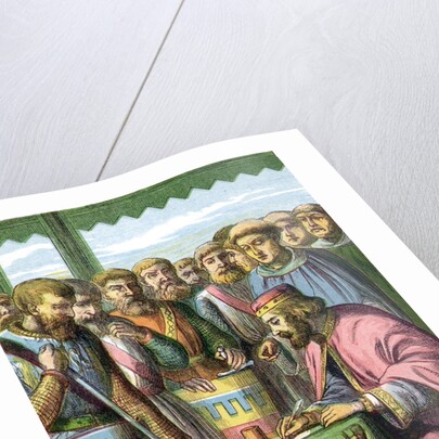 King John signing the Magna Carta by Anonymous