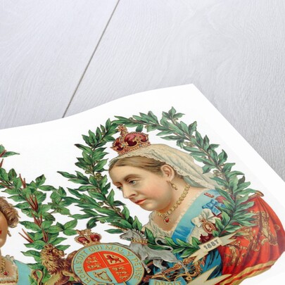 Souvenir for Queen Victoria's Golden Jubilee in 1887 by Anonymous