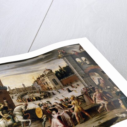 Arrest and Execution of Thomas More Chancellor to Henry VIII of England by Antoine Caron