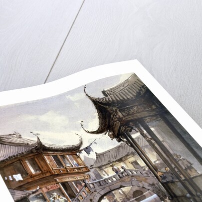 View of Shanghai by Jean Henri Zuber