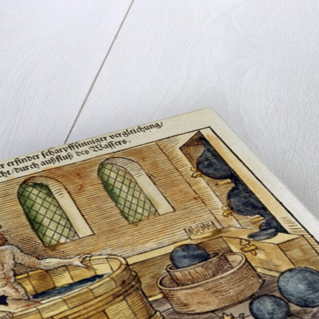 Archimedes in his bath by Anonymous