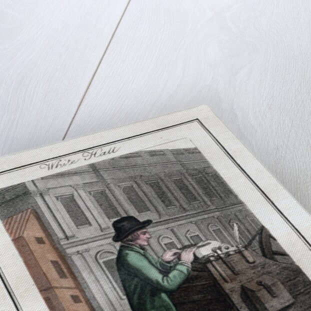 Knife grinder in White Hall by Anonymous