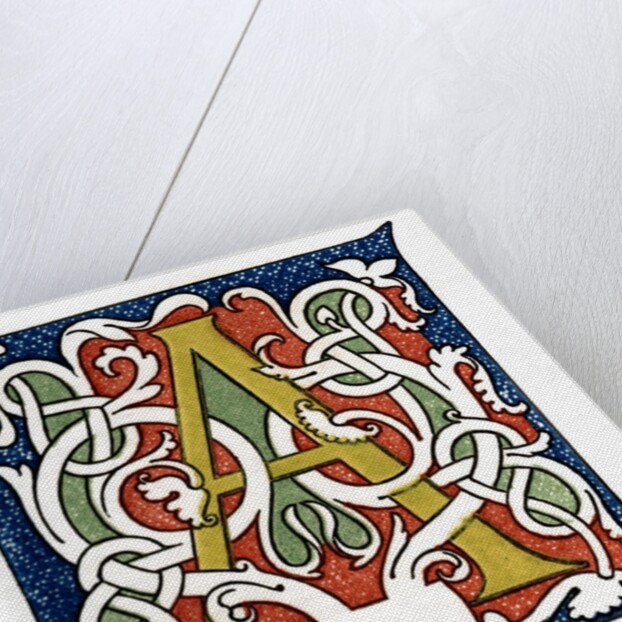 Initial letter A by Anonymous