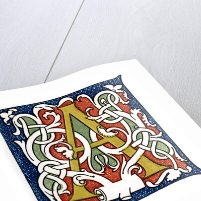 Initial letter A by Anonymous