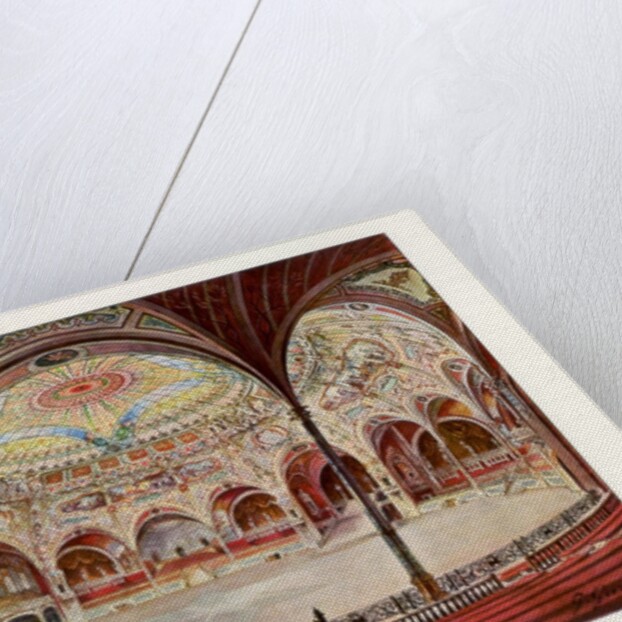 The Great Ballroom in the Palace of Electricity by Anonymous