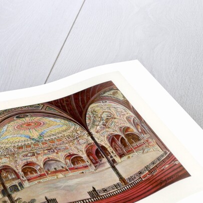 The Great Ballroom in the Palace of Electricity by Anonymous