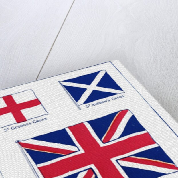The origins of the British flag by Anonymous