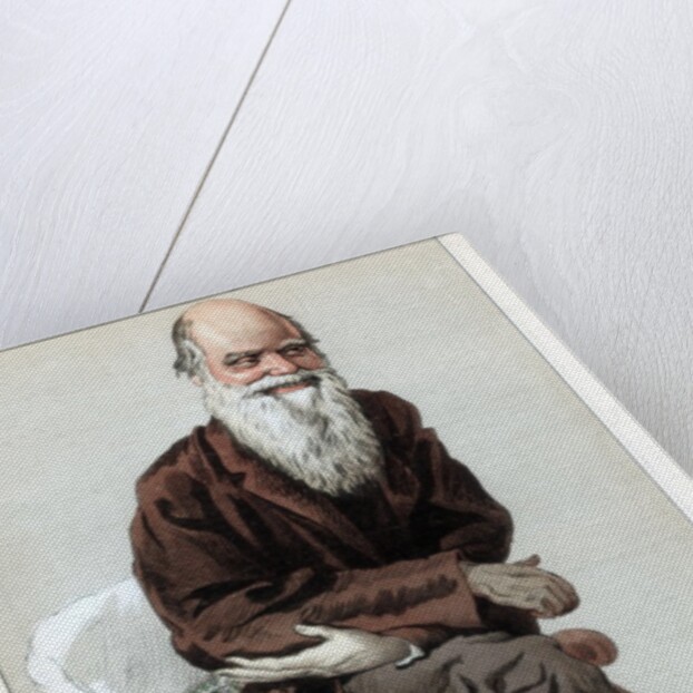 Caricature of Charles Darwin by Anonymous
