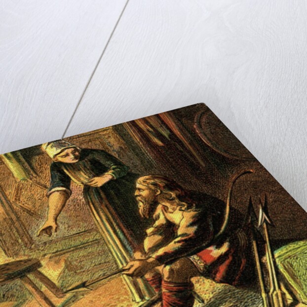 King Alfred and the cakes by Anonymous