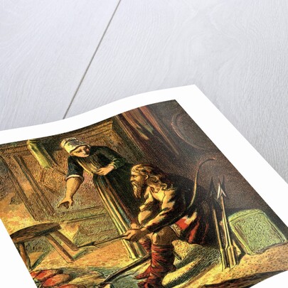 King Alfred and the cakes by Anonymous