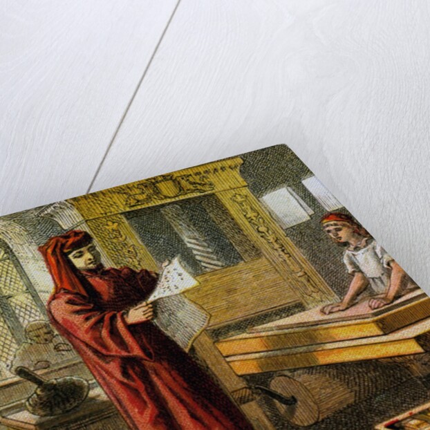 The first English printer by Anonymous