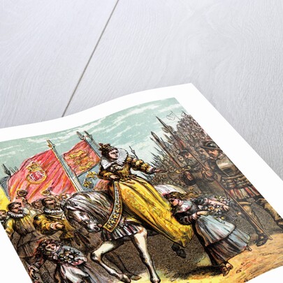 Queen Elizabeth's accession by Anonymous