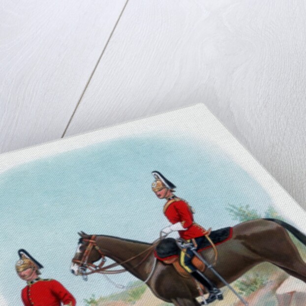 Dragoon guards by Anonymous