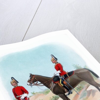 Dragoon guards by Anonymous