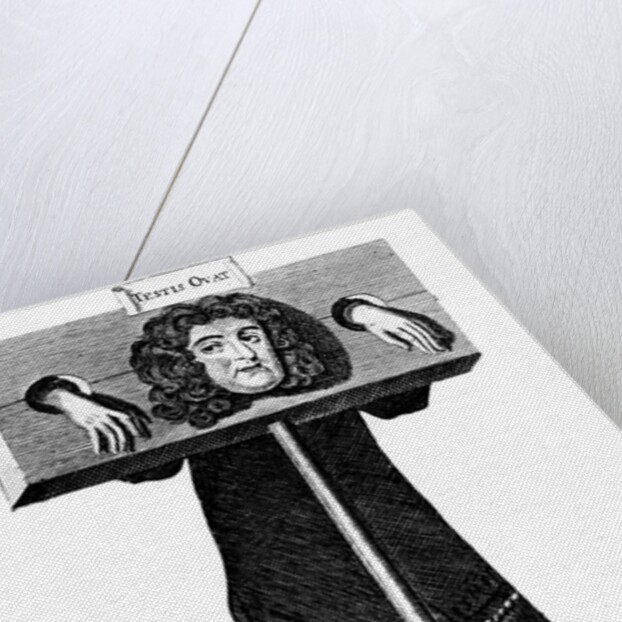 Titus Oates in the pillory by Anonymous