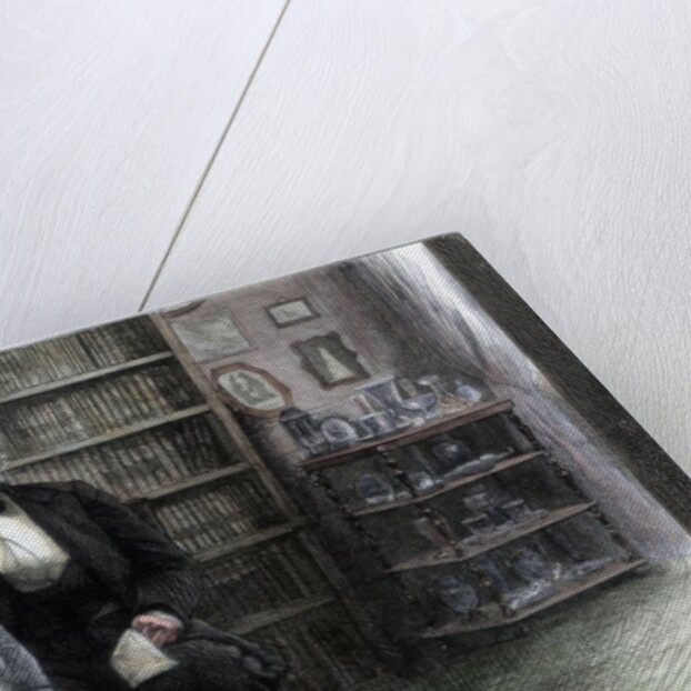 Hans Christian Andersen in his study by Anonymous