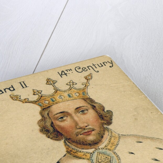 King Richard II playing card by Anonymous