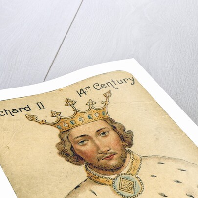 King Richard II playing card by Anonymous