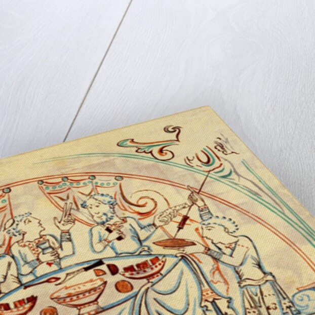 11th century banquet by Anonymous