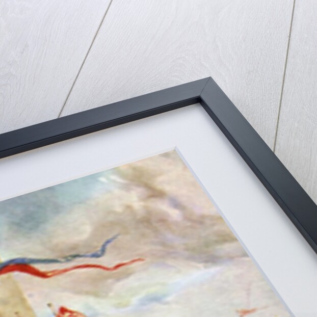 A joust on London Bridge by Anonymous