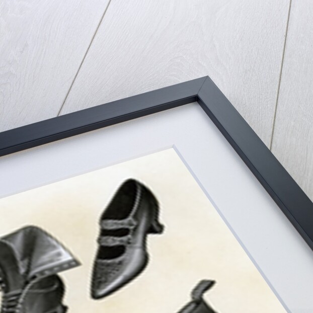 Variety of shoes and boots by Anonymous