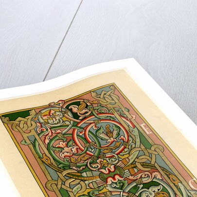 Illuminated initial H by Anonymous