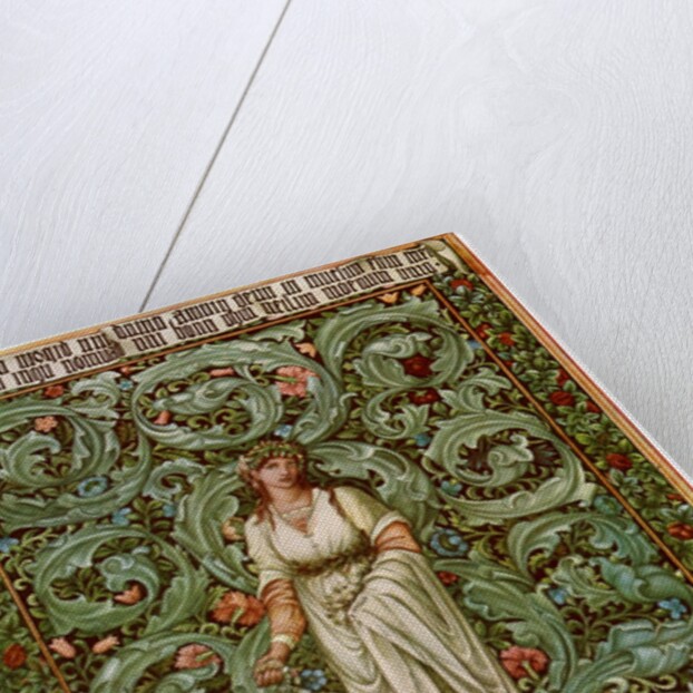 Flora by Sir Burne-Jones