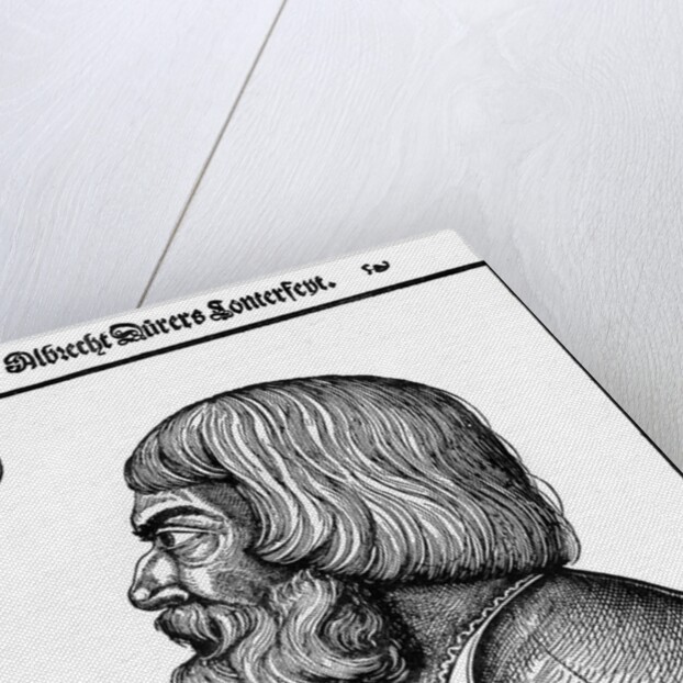 Profile portrait of Albrecht Durer by Anonymous