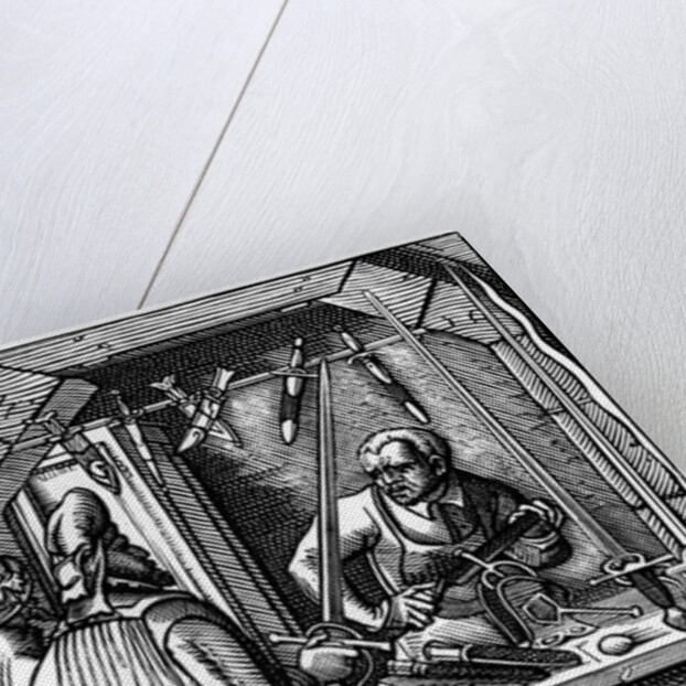 16th century sword maker by Anonymous