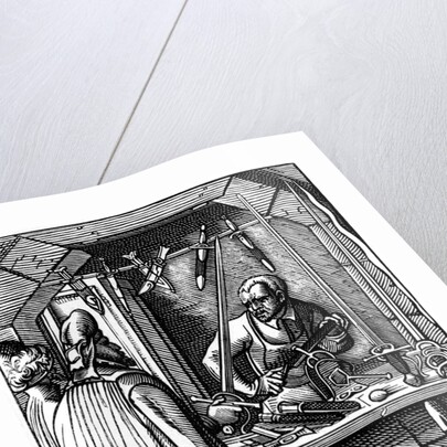 16th century sword maker by Anonymous