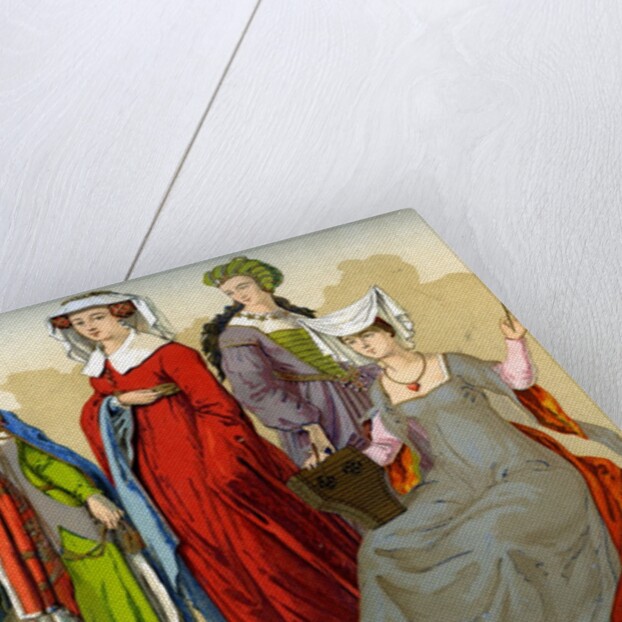English noblewomen in the 15th-16th century by Anonymous