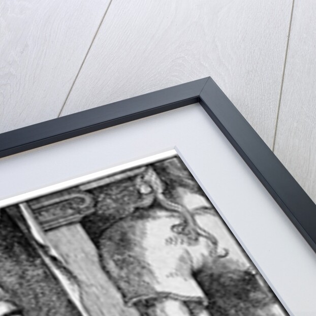 Andreas Vesalius with dissected human body by Anonymous
