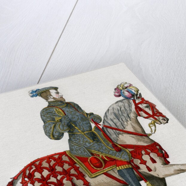 Henry II of France, as captain of the light cavalry by Anonymous