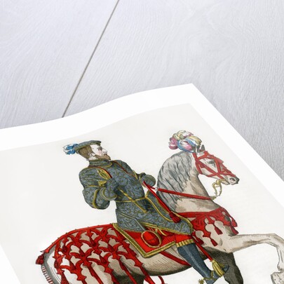 Henry II of France, as captain of the light cavalry by Anonymous