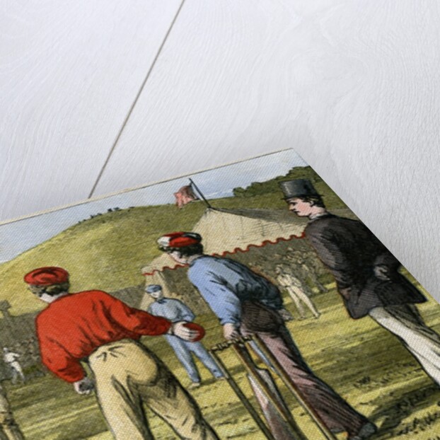 Cricket game by Anonymous