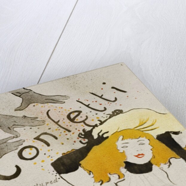 Confetti by Henri de Toulouse-Lautrec