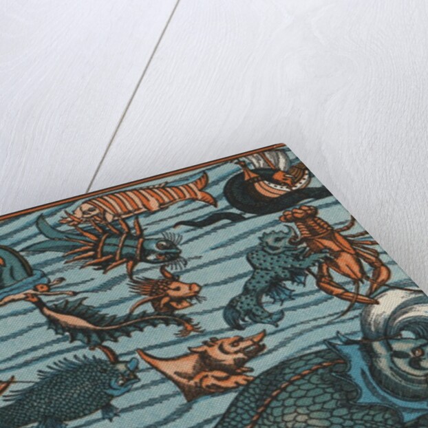 Sea Creatures from Munster's Cosmographiae Universalis, circa 1544 by Anonymous