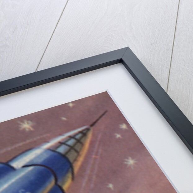 Mars, Venus, Jupiter rocket by Anonymous