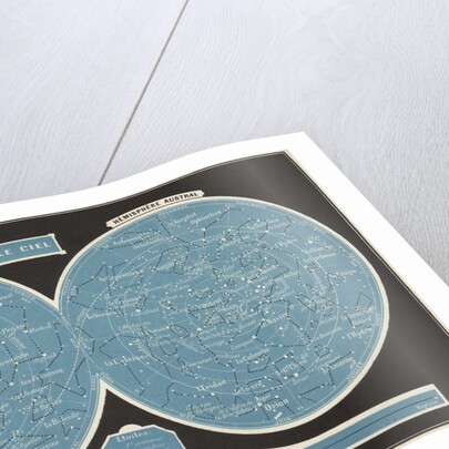 Celestial map by Anonymous